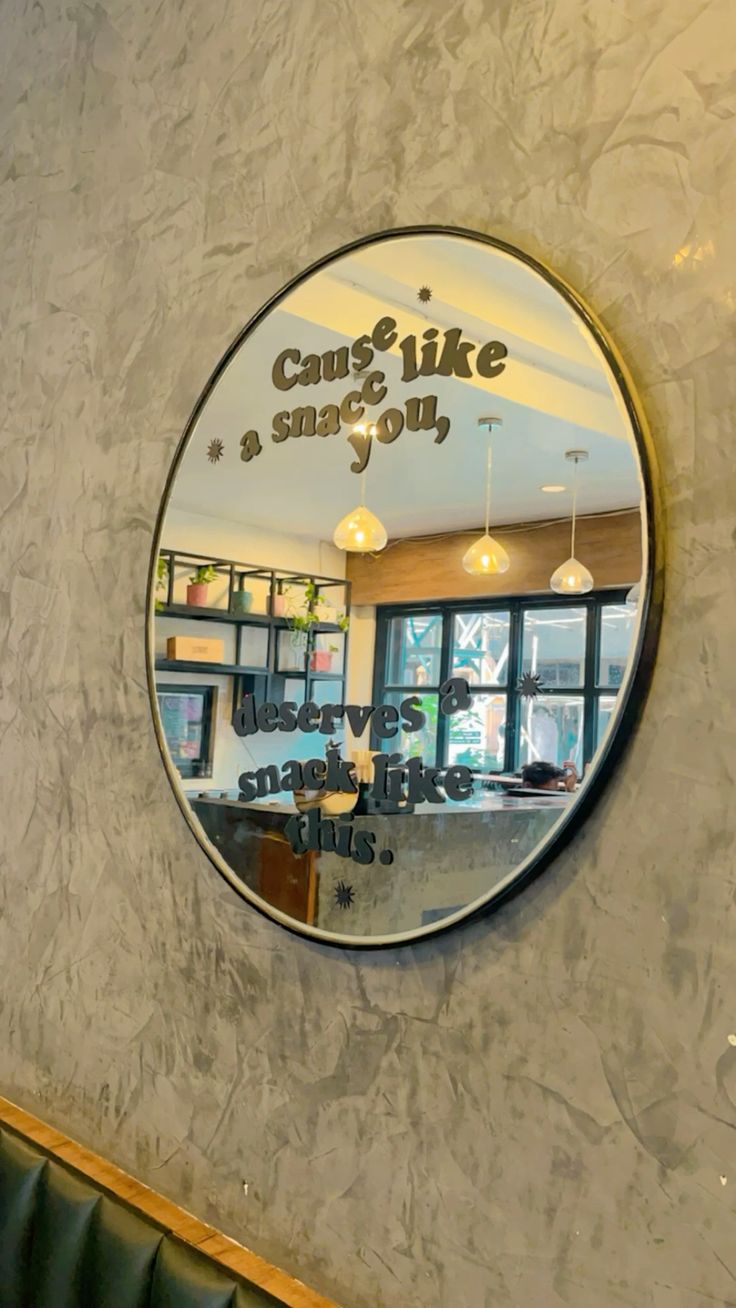 Aesthetic Mirror Cafe Inspired- Stashed Culture India