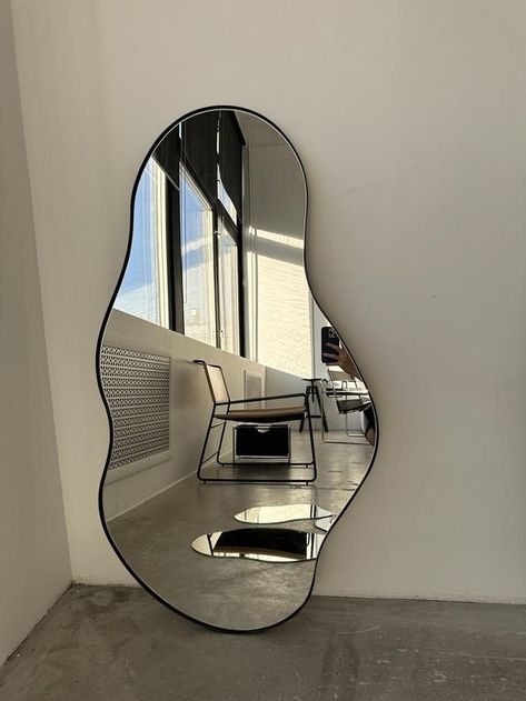 Pebble Shaped Full Body Mirror