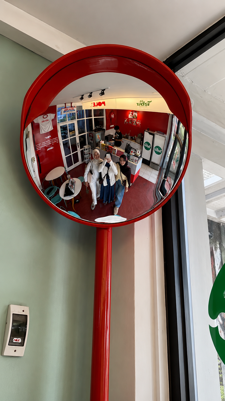 Wide-Angle Aesthetic Mirror