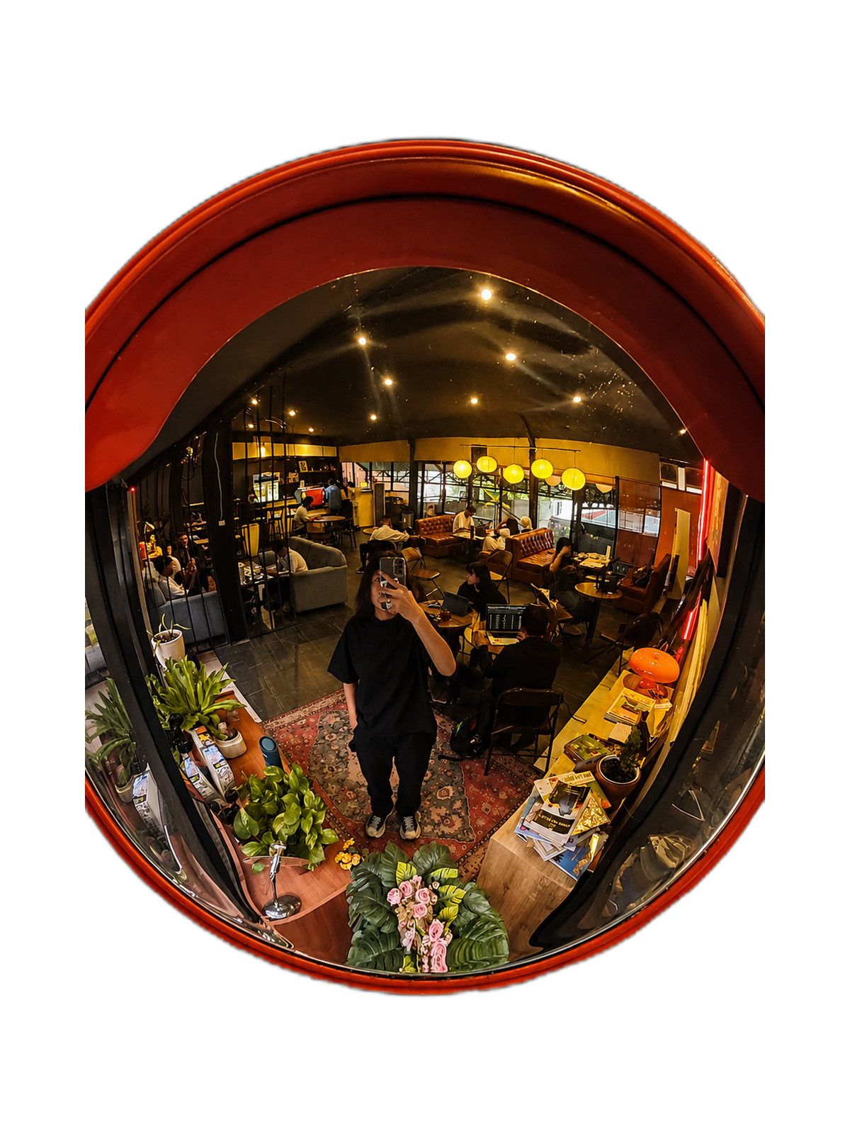 STASHED WIDE ANGLE MIRROR - THE OUTDOOR