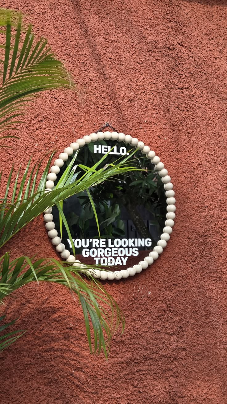 "Hello, You're Looking Gorgeous Today" Ring Mirror (Pre Order)